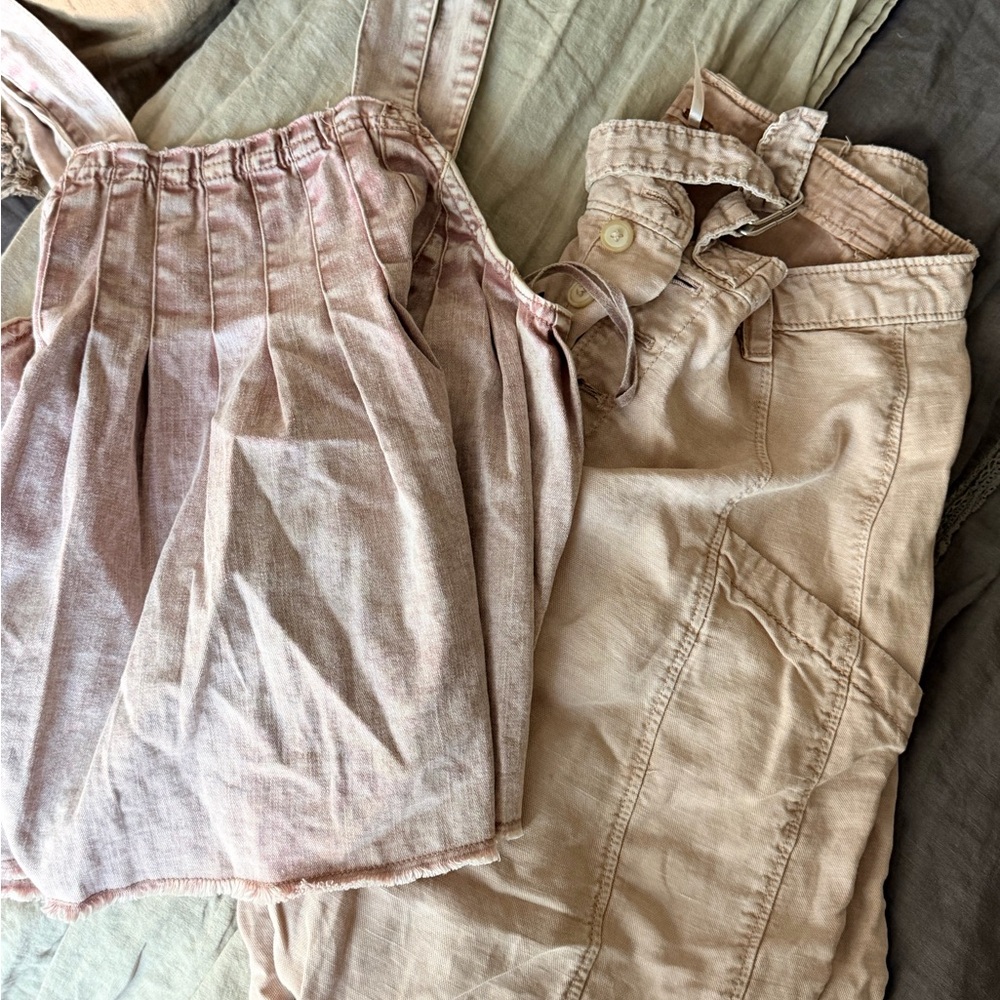 Free people dusty pink Set